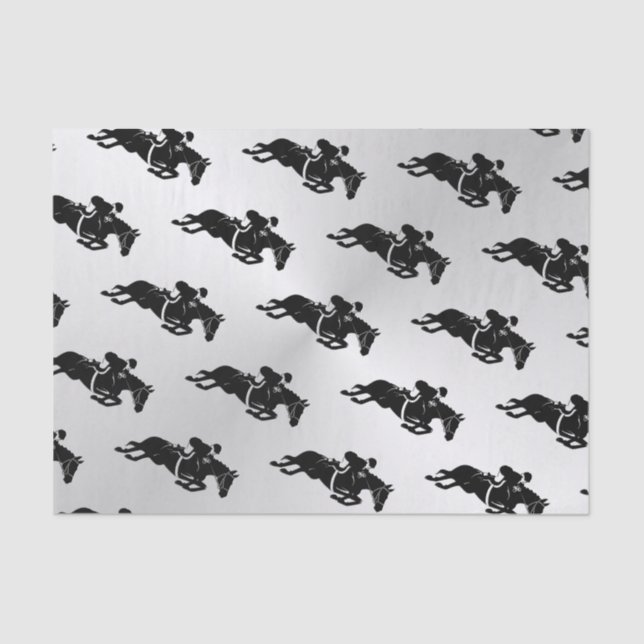 Papel De Seda Jumper ecuestre (Anverso)