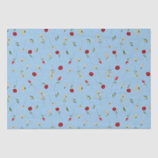 Papel De Seda June Birth Month Flowers Rosa Honeysuckle