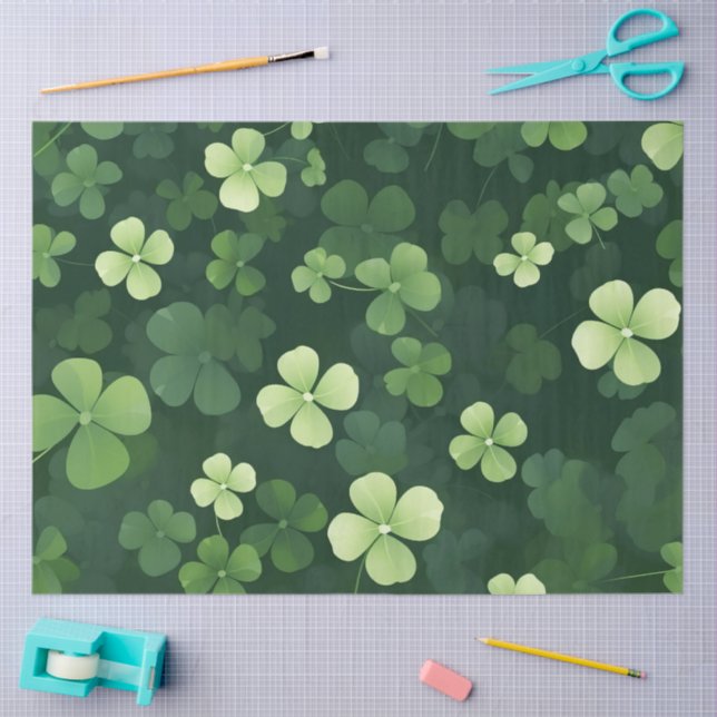 Papel De Seda Just Another St Patrick's Series Design #1 (Artesanía)