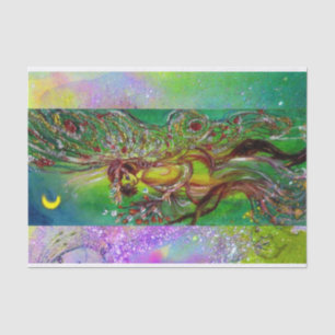 PAPEL DE SEDA JUSTO EN VERDE