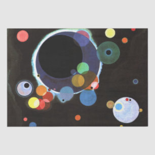 Papel De Seda Kandinsky - Varios círculos