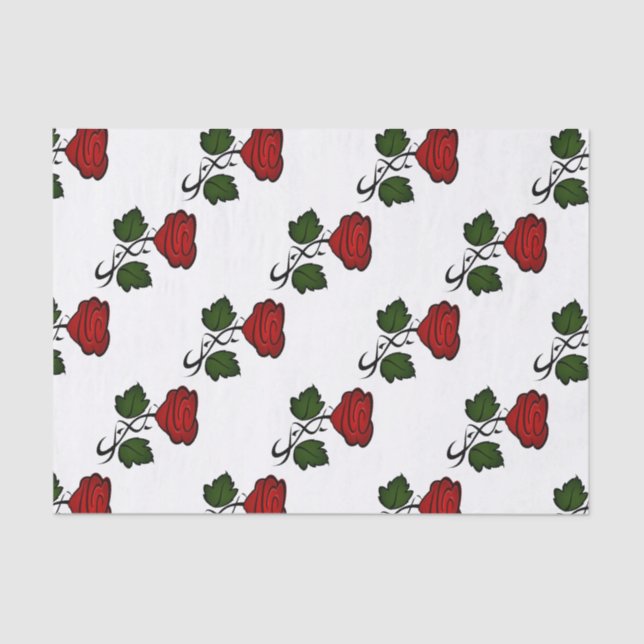 Papel De Seda Kash002 de Red Rose Kiss (Anverso)
