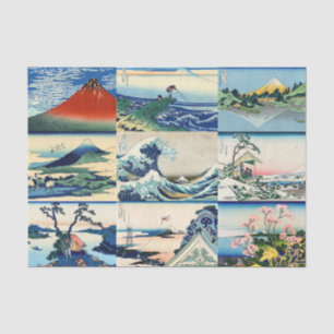 Papel De Seda Katsushika Hokusai - 36 vistas de la selección de 