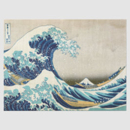 Papel De Seda Katsushika Hokusai - La gran ola de Kanagawa