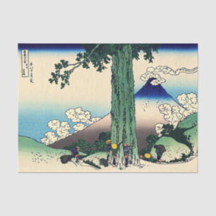 Papel De Seda Katsushika Hokusai - Paso de Mishima en Kai Proven