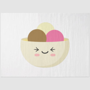 Papel De Seda Kawaii Ice Cream