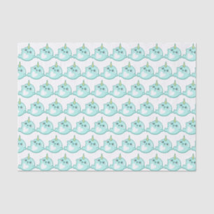 Papel De Seda Kawaii Narwhal