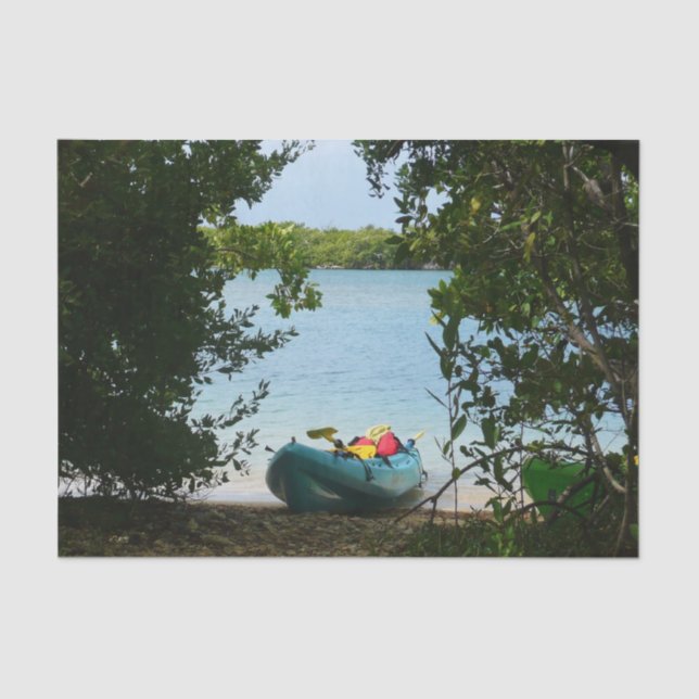 Papel De Seda Kayak en St. Thomas Islas Vírgenes Estadounidenses (Anverso)