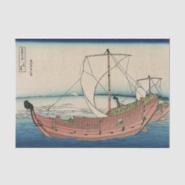 Papel De Seda Kazusa no Kairo por Hokusai