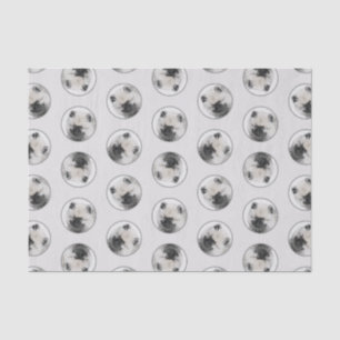 Papel De Seda Keeshond Dibujando Kees Cuppy Cupe Arte Perro Orig