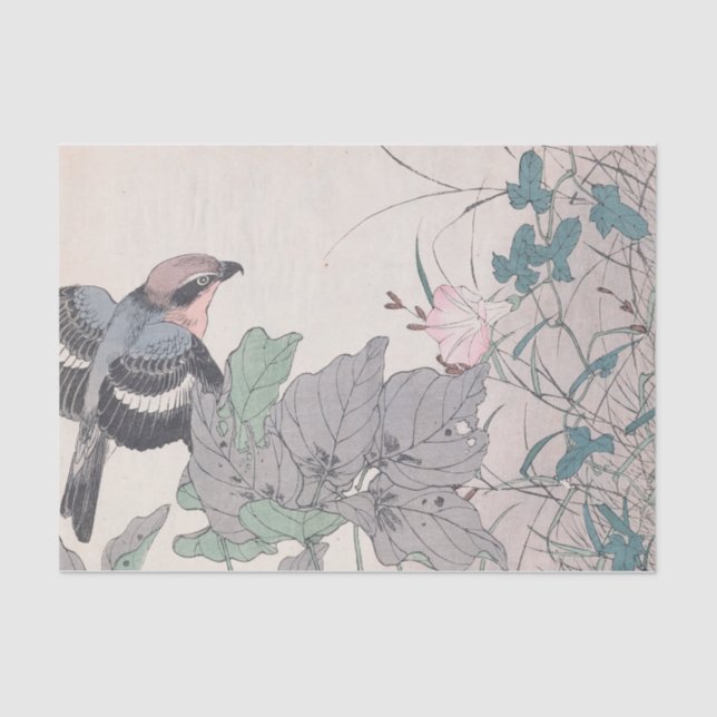 Papel De Seda Keinen Kachō Gafu, Pl.32 de Imao Keinen (Anverso)