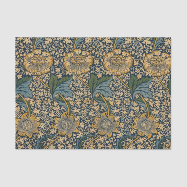 Papel De Seda Kennet por William Morris (Anverso)