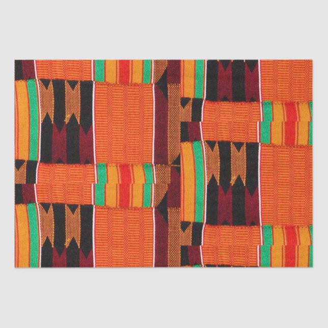 Papel De Seda Kente Cloth (Anverso)