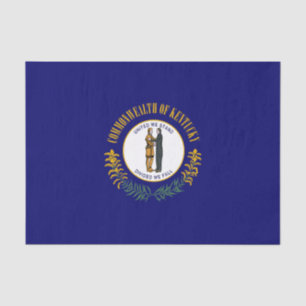 Papel De Seda Kentucky: Commonwealth Bluegrass Bandera del estad