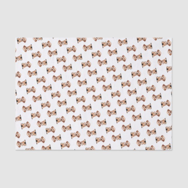 Papel De Seda KiniArt mini Goldendoodle (Anverso)