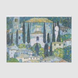 Papel De Seda Kirche en Cassone por Gustav Klimt