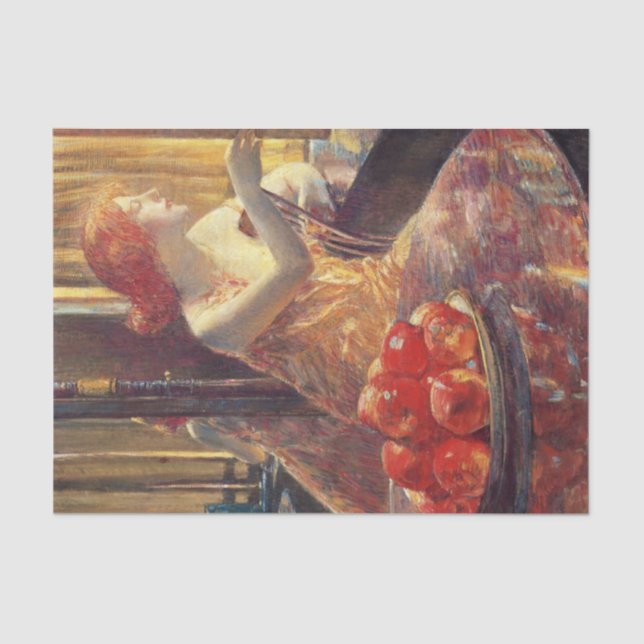 Papel De Seda Kitty Hughes (bella mujer norteamericana de origen (Anverso)