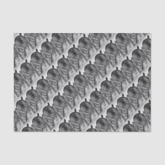 Papel De Seda Kjat Monster Kitty (Anverso)