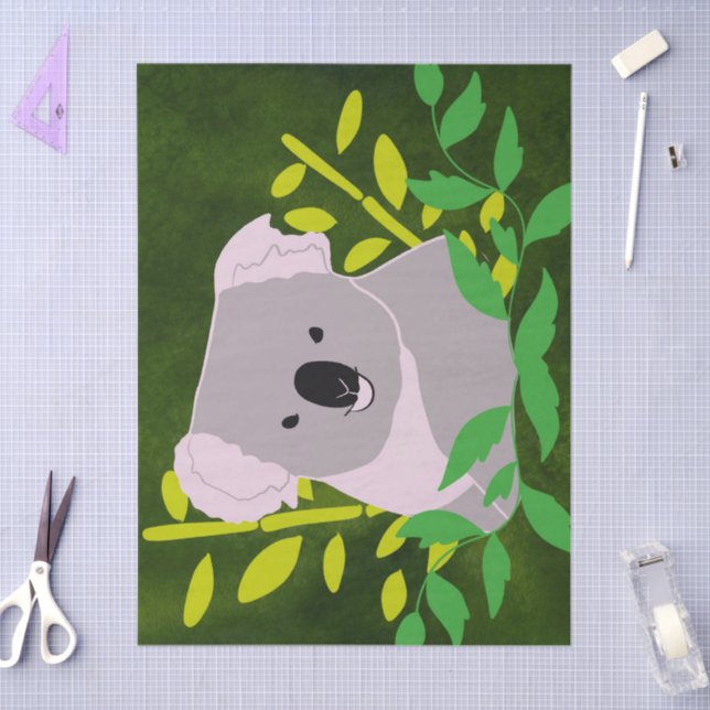 Papel De Seda koala (Artesanía)