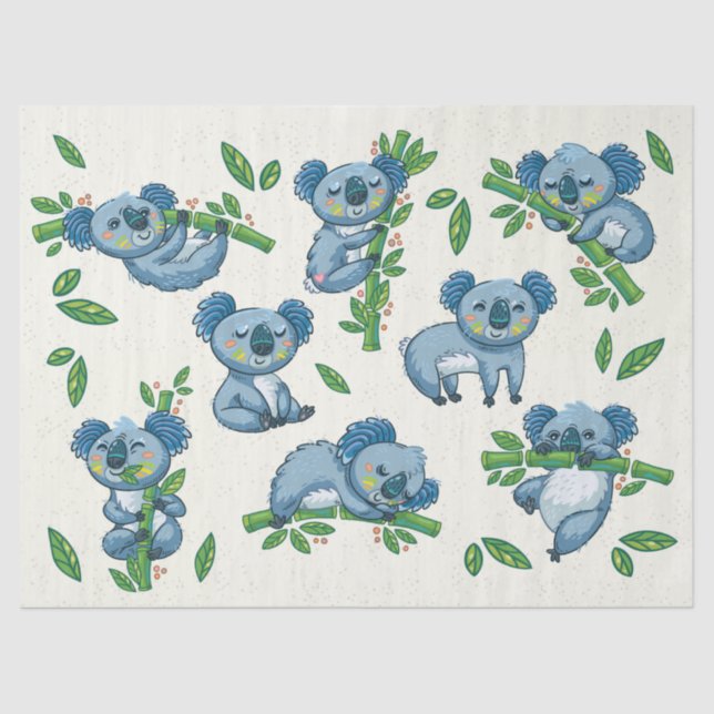 Papel De Seda Koala Cuties (Anverso)