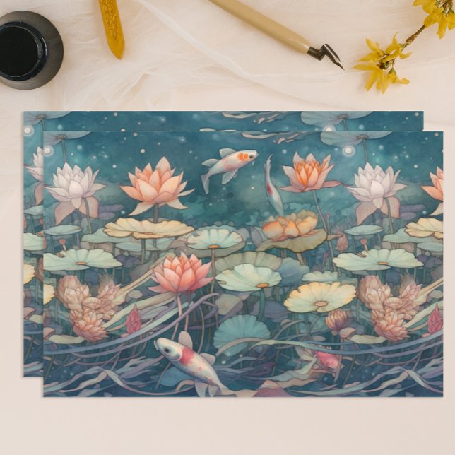 Papel De Seda Koi Pond (Subido por el creador)