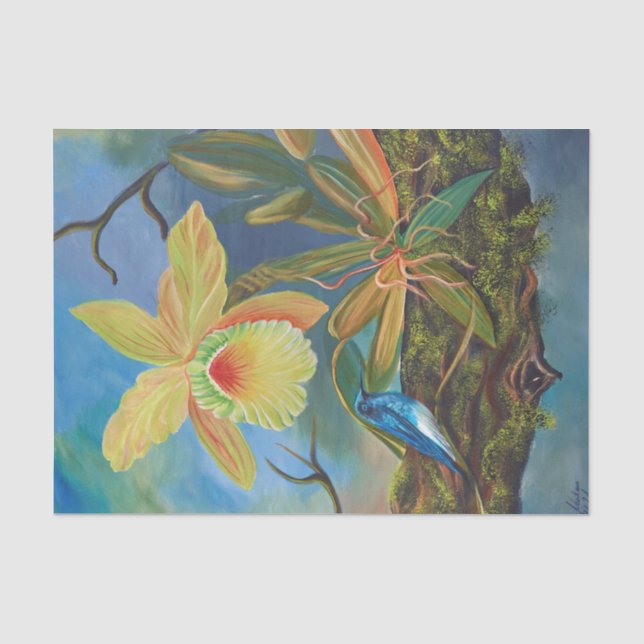Papel De Seda Kolibri Seidenpapier (Anverso)