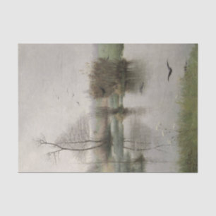 Papel De Seda Korptrasket (lago en Suecia) por Julia Beck