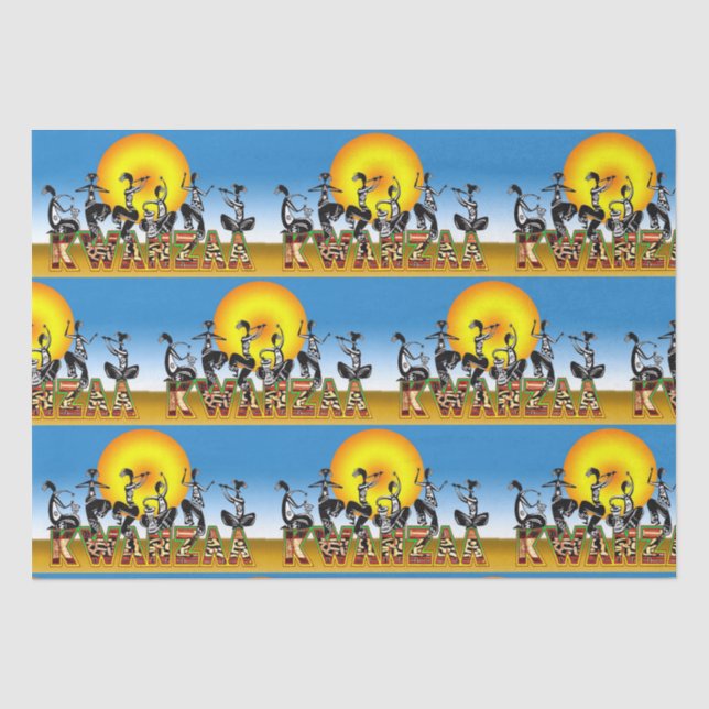 Papel De Seda Kwanzaa (Anverso)
