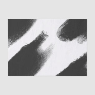 Papel De Seda La acuarela negra raya el extracto