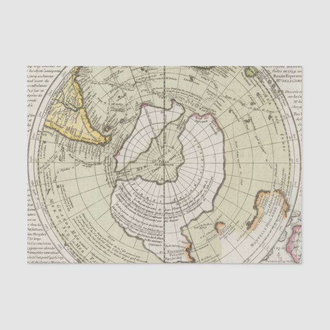 Papel De Seda La Antártida 4 (Anverso)