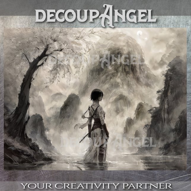 Papel De Seda La antigua guerrera asiática - desenlace - (Subido por el creador)