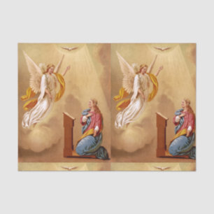 Papel De Seda La Anunciación de la Virgen María