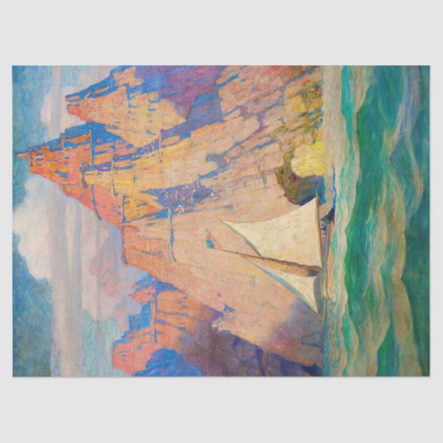 Papel De Seda La aventura de Newell Convers Wyeth (Anverso)