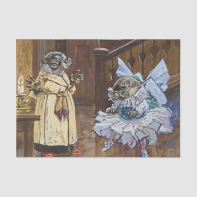 Papel De Seda “La bailarina” de Harry Rountree (Anverso)