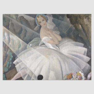 Papel De Seda La bailarina Ulla Poulsen por Gerda Wegener
