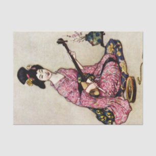 Papel De Seda “La bella bailarina de Yedo” de Warwick Goble