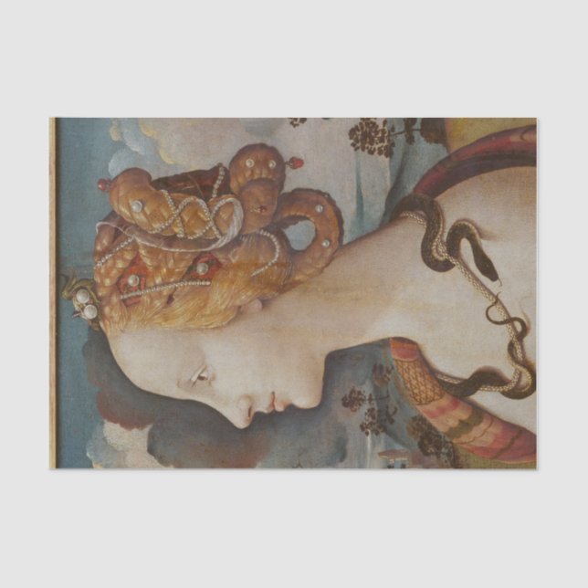 Papel De Seda La bella dama está descompuesta (Anverso)