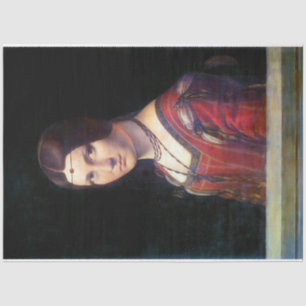 Papel De Seda La Belle Ferronniere, Leonardo da Vinci