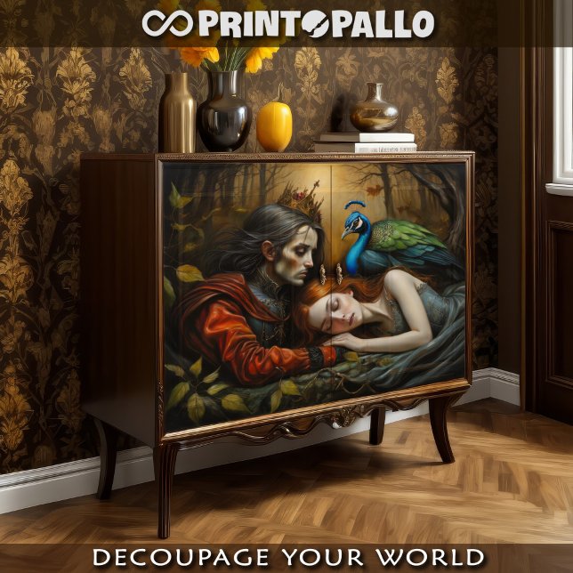 Papel De Seda La belleza del sueño y el príncipe (Subido por el creador)