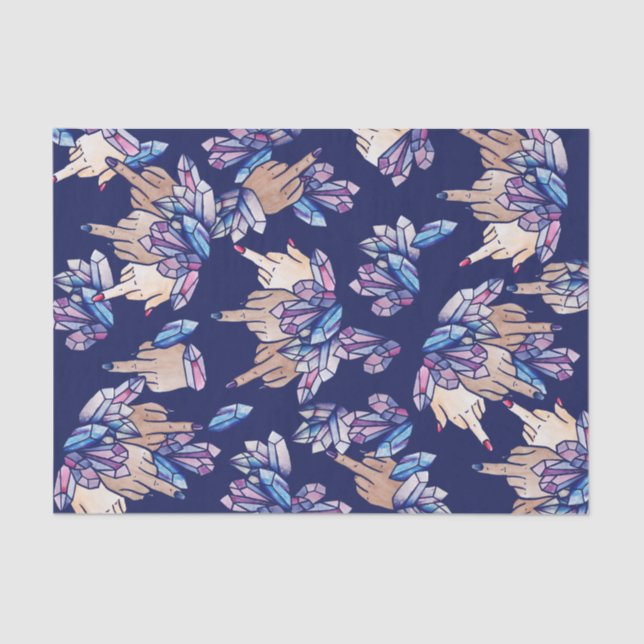 Papel De Seda La bruja feminista del Dedo Medio (Anverso)