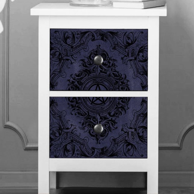 Papel De Seda La brujería florece | Pentáculo de Dusty Morado Fa (Subido por el creador)