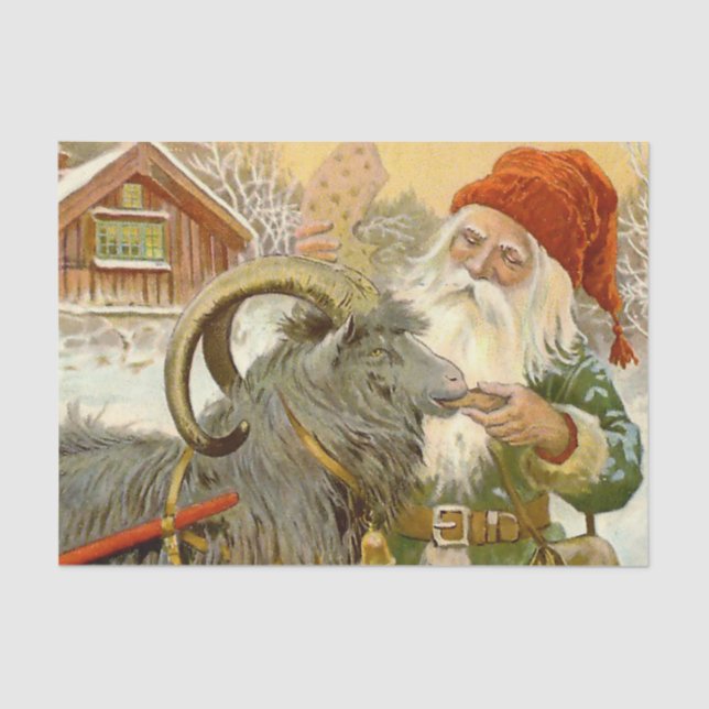 Papel De Seda "La cabra conmocionada" por Jenny Nystrom (Anverso)