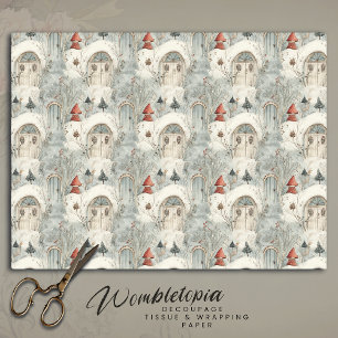 Papel De Seda La caprichosa experiencia de Navidades mágicos de 