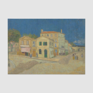 Papel De Seda La Casa Amarilla por Vincent Van Gogh