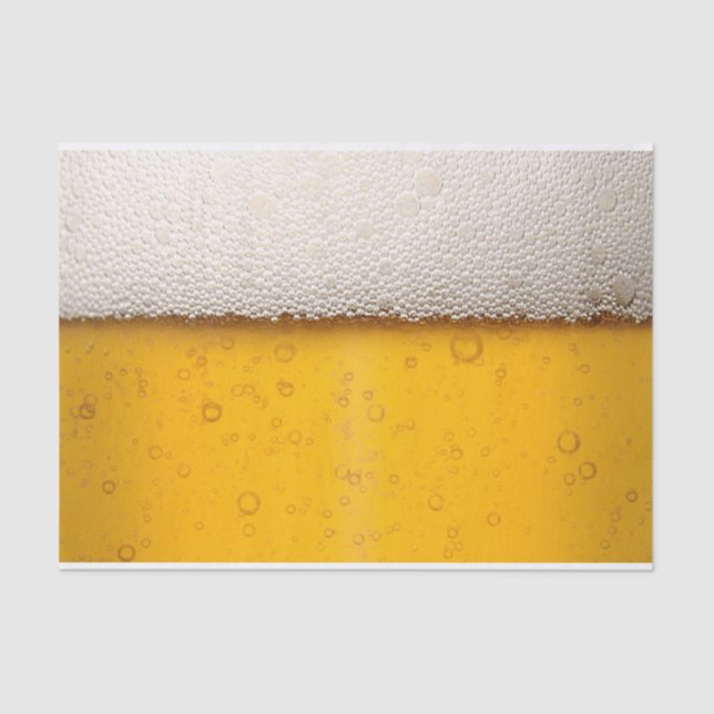 Papel De Seda La cerveza burbujea modelo del fondo (Anverso)