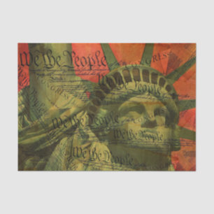 Papel De Seda La Constitución de los Estados Unidos