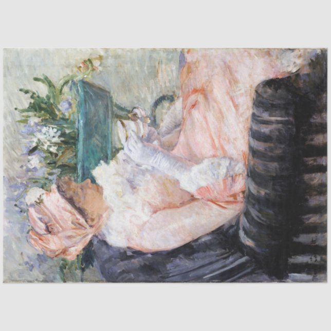 Papel De Seda La Copa del Té, Mary Cassatt (Anverso)