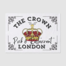 La Corona - Rótulo de pub británico