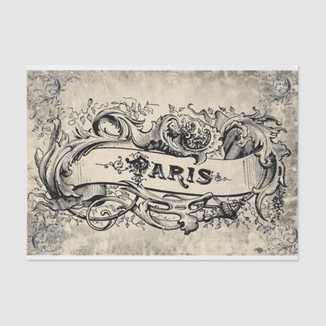Papel De Seda La cosecha de París (Anverso)