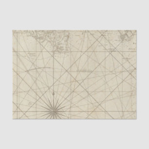 Papel De Seda La costa de la Florida y de Luisiana del oeste